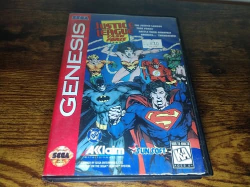 Justice League Task Force (Sega Genesis, 1995) Tested