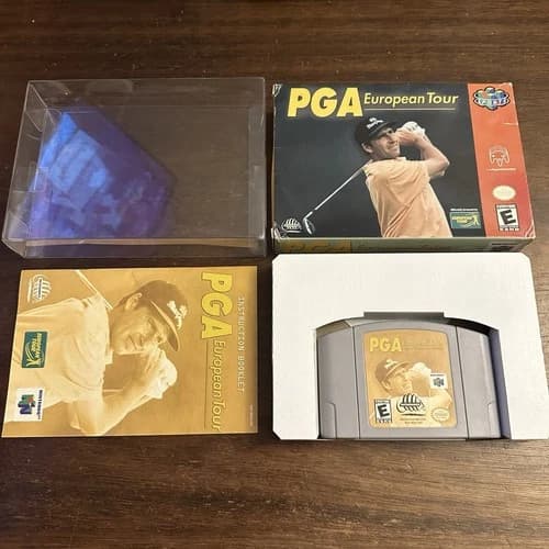 PGA European Tour (Nintendo 64 N64) Complete CIB - Tested - Authentic