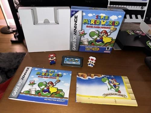 Super Mario World Super Mario Advance 2 - Game Boy Advance - CIB **AUTHENTIC**