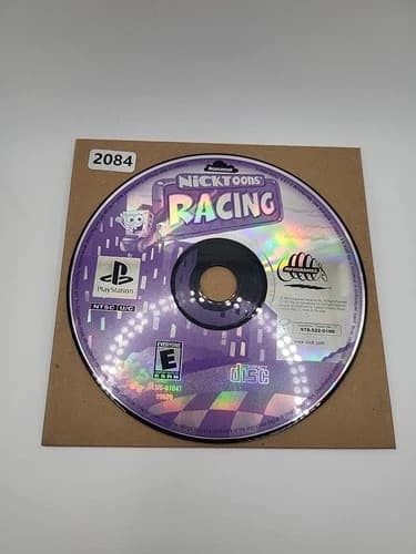 Playstation PS1 NickToons Racing Disc Only Nickelodeon