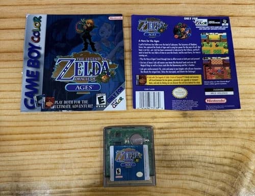 Zelda Oracle of Ages - Nintendo Game Boy Color