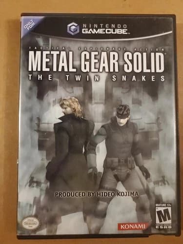 Metal Gear Solid The Twin Snakes Nintendo Gamecube