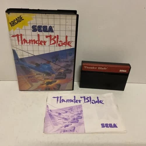 Thunder Blade Sega Master System - Free Post