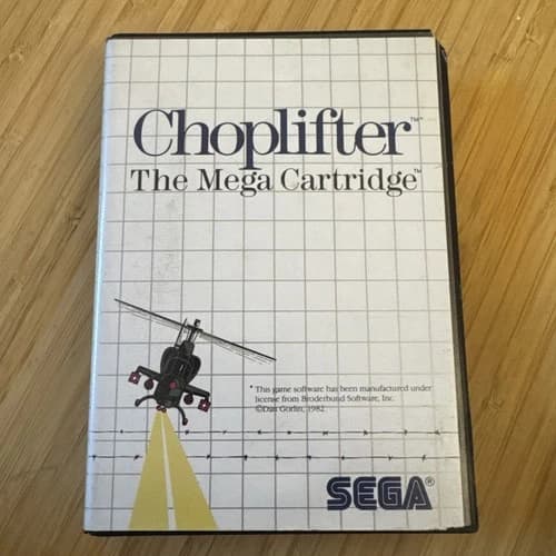 Sega Master System - Choplifter