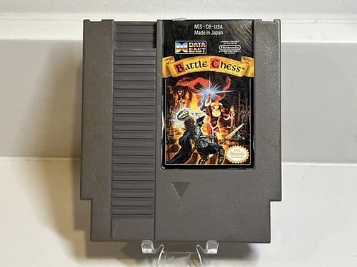 Battle Chess - 1990 NES Nintendo Game - Cart Only - TESTED! READ!