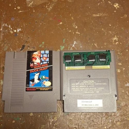 Super Mario Bros and Duck Hunt for Nintendo NES