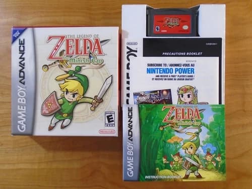 The Legend of Zelda The Minish Cap Nintendo Game Boy Advance ~ Tested