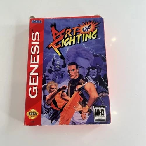 Art of Fighting (Sega Genesis, 1994) TESTED
