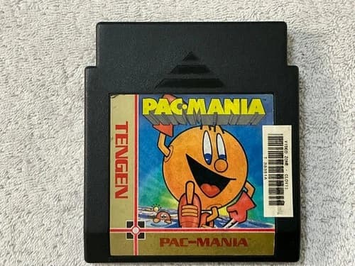 Pac-Mania (Nintendo Entertainment System 1991) Tengen Cartridge Tested Authentic