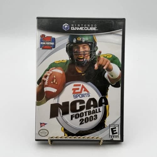 NCAA Football 2003 (Nintendo GameCube, 2002) CIB Complete In Box