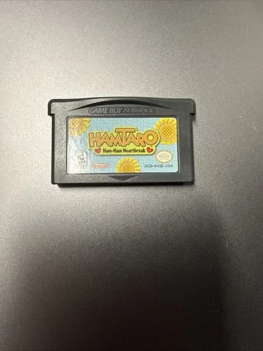 Hamtaro: Ham-Ham Heartbreak (Game Boy Advance, GBA, 2003) Authentic, Works