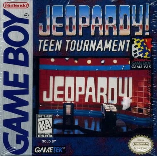 Jeopardy Teen Edition Game Boy