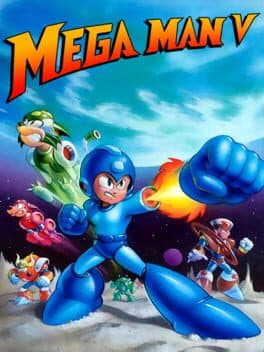 Mega Man V cover art