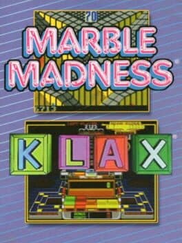 Klax / Marble Madness cover art