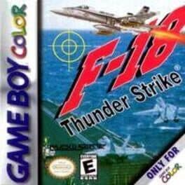 F-18 Thunder Strike cover art