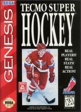 Tecmo Super Hockey cover art