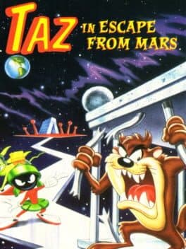 Taz in Escape from Mars cover art