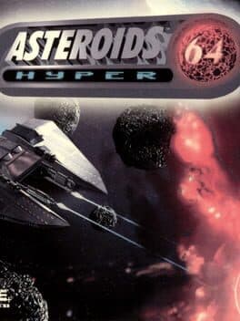 Asteroids Hyper 64 cover art