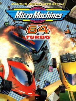 Micro Machines 64 Turbo cover art