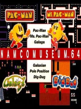 Namco Museum 64 cover art