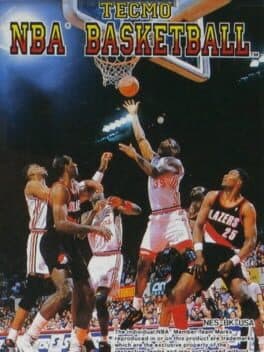 Tecmo NBA Basketball cover art