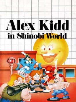 Alex Kidd in Shinobi World cover art