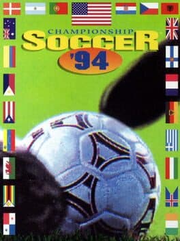 Championship Soccer '94 cover art