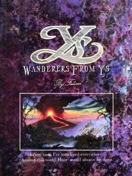 Ys III - Wanderers from Ys cover art