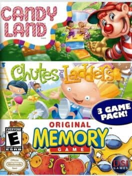Candy Land / Chutes and Ladders / Original Memory Game cover art