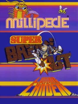 Millipede / Super Breakout / Lunar Lander cover art