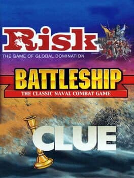 Risk / Battleship / Clue cover art