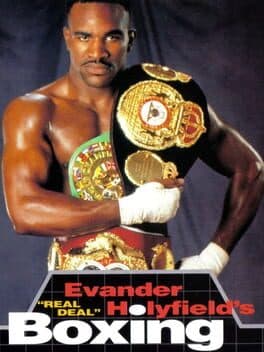 Evander Holyfield's "Real Deal" Boxing cover art