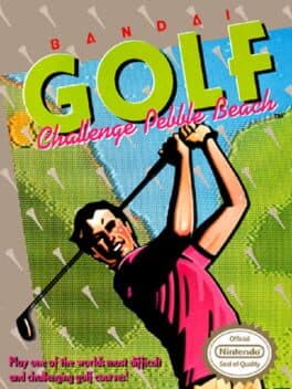 Bandai Golf: Challenge Pebble Beach cover art