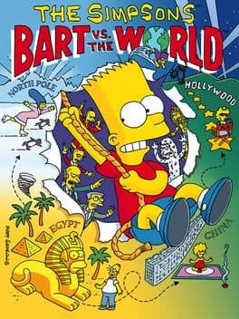 The Simpsons: Bart vs. the World cover art