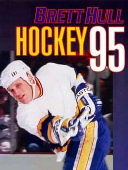 Brett Hull Hockey '95 cover art
